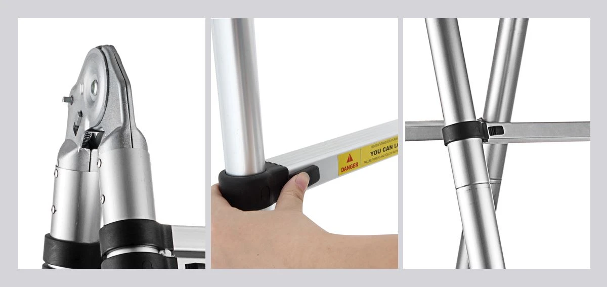 Aluminum Telescopic Ladder detail
